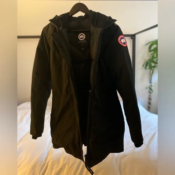 Canada Goose Victoria Parka Size S Black - Picture 2 of 12